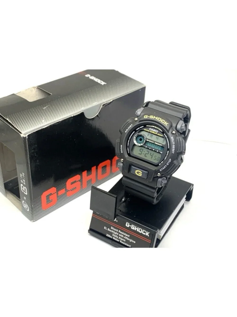 Casio Men's Watch G-Shock DW9052 Black Resin Digital Illuminator 44mm Sport 3232
